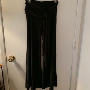 MANDEE Wide Leg Pant w/ Belt | Sz S